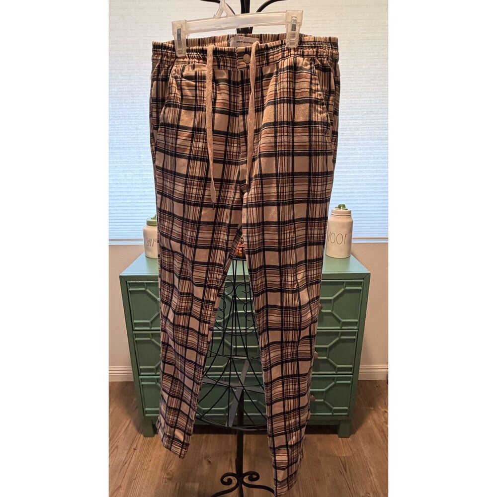 Urban Outfitters Checked Plaid Drawstring Pants Medium